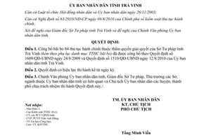 Quyết định 1750/QĐ-UBND năm 2012 bãi bỏ thủ tục hành chính Sở Tư pháp