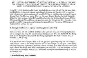 Thông báo 441/TB-BTC kết luận của Thứ trưởng Đỗ Hoàng Anh Tuấn tại buổi làm việc