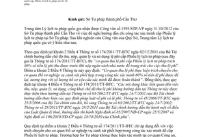 Công văn 481/TTLLTPQG-HCTH 2012 chi công tác xác minh cấp Phiếu lý lịch tư pháp tại Sở Tư pháp