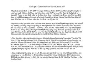 Công văn 4128/BVHTTDL-VHCS năm 2012 thực hiện tiêu chí quốc gia về nông thôn mới