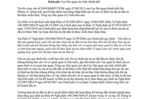 Công văn 6586/TCHQ-TXNK quản lý hàng nhập khẩu tạo tài sản cố định dự án ưu đãi