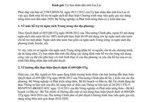 Công văn 4100/BNN-KTHT quy định mức hỗ trợ thực hiện chương trình xây dựng