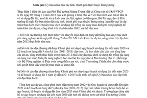 Công văn 4556/BTNMT-TCQLĐĐ thực hiện dự án đầu tư có sử dụng đất trồng lúa