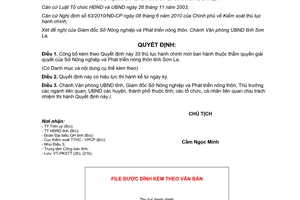 Quyết định 2356/QĐ-UBND năm 2012 công bố thủ tục hành chính thuộc thẩm quyền