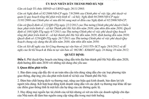 Quyết định 5059/QĐ-UBND phê duyệt Quy hoạch hệ thống cửa hàng xăng dầu