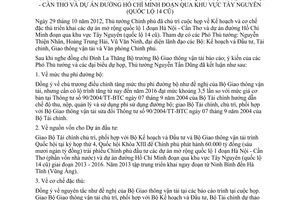 Thông báo 373/TB-VPCP  kết luận của Thủ tướng Nguyễn Tấn Dũng tại cuộc họp