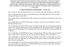 Quyết định 34/2012/QĐ-UBND xác định giá đất thực tế để tính thu tiền sử dụng đất