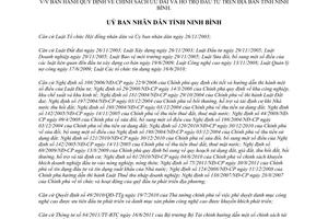 Quyết định 26/2012/QĐ-UBND chính sách ưu đãi hỗ trợ đầu tư Ninh Bình