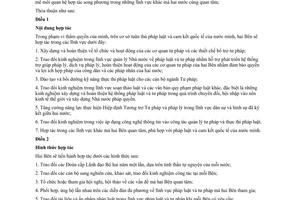 Thỏa thuận hợp tác giữa Bộ Tư pháp Việt Nam Hung-ga-ri