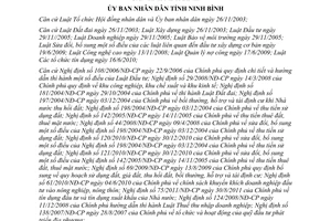 Quyết định 28/2012/QĐ-UBND chính sách ưu đãi và hỗ trợ đầu tư Ninh Bình