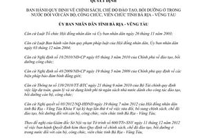 Quyết định 44/2012/QĐ-UBND chính sách chế độ đào tạo bồi dưỡng ở trong nước