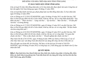 Quyết định 17/2012/QĐ-UBND tiêu chuẩn công nhận và hướng dẫn chấm điểm danh hiệu