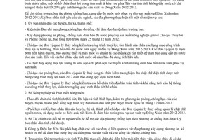 Chỉ thị 21/2012/UBND-NLN triển khai giải pháp chống hạn vụ Đông xuân 2012-2013