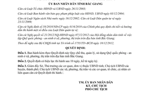 Quyết định 450/2012/QĐ-UBND  quy chế thu quản lý sử dụng Quỹ quốc phòng an ninh