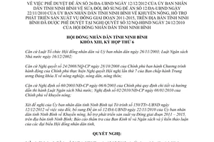 Nghị quyết 32/NQ-HĐND năm 2012 sửa đổi khuyến nông sản xuất vụ Đông 2011-2015 Ninh Bình