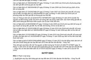 Quyết định 46/2012/QĐ-UBND Quy định giá đất năm 2013 tỉnh Bà Rịa Vũng Tàu