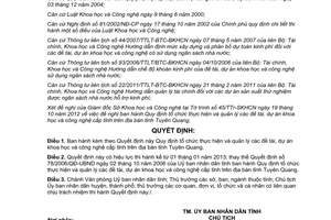 Quyết định 22/2012/QĐ-UBND Quy định tổ chức thực hiện và quản lý đề tài dự án