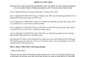 Thông tư liên tịch 220/2012/TTLT-BTC-BGTVT hướng dẫn việc bảo đảm chi phí