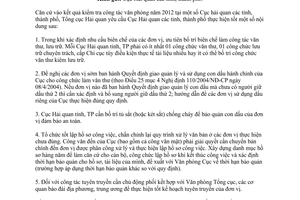 Công văn 6967/TCHQ-VP chấn chỉnh công tác văn phòng