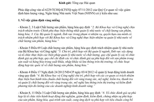 Công văn 8218/NHNN-QLNH giám định hàm lượng vàng