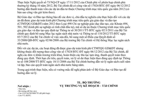 Công văn 8637/BGDĐT-KHTC hướng dẫn thanh toán vốn dự án đầu tư