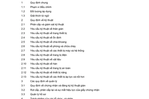 Quy chuẩn kỹ thuật quốc gia QCVN 48:2012/BGTVT về phân cấp và giám sát kỹ thuật giàn di động trên biển do Bộ Giao thông vận tải ban hành