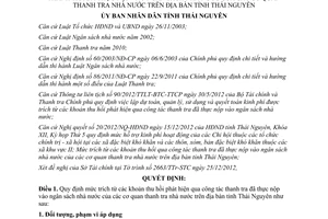 Quyết định 50/2012/QĐ-UBND mức trích từ khoản thu hồi phát hiện qua thanh tra