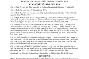 Quyết định 31/2012/QĐ-UBND Quy định mức thu miễn giảm học phí cơ sở giáo dục