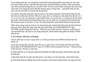 Chỉ thị 15/2012/CT-UBND công tác quản lý xây dựng tượng đài Bình Phước