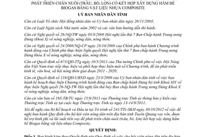 Quyết định 30/2012/QĐ-UBND cho hội viên nông dân trên địa bàn tỉnh Tuyên Quang