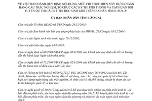 Quyết định 67/2012/QĐ-UBND nội dung mức chi thực hiện xây dựng ngân hàng