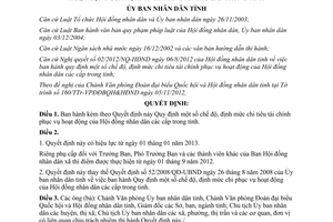 Quyết định 34/2012/QĐ-UBND Quy định chế độ định mức chi tiêu tài chính phục vụ