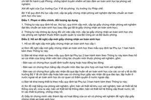 Thông tư 29/2012/TT-BYT thủ tục cấp mới cấp lại giấy chứng nhận phòng xét nghiệm