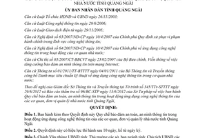Quyết định 44/2012/QĐ-UBND Quy chế bảo đảm an toàn an ninh thông tin