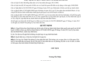 Quyết định 2455/QĐ-UBND năm 2012 công bố hủy bỏ thủ tục hành chính