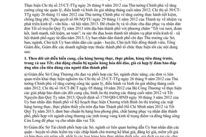 Chỉ thị 26/2012/CT-UBND tổ chức đón Tết Quý Tỵ năm 2013