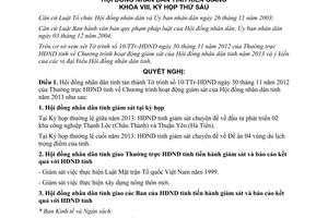 Nghị quyết số 78/2012/NQ-HĐND Chương trình hoạt động giám sát HĐND Kiên Giang