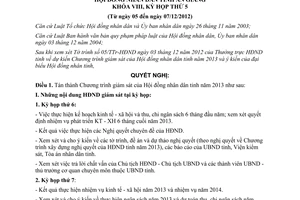 Nghị quyết số 16/2012/NQ-HĐND chương trình giám sát của Hội đồng tỉnh An Giang