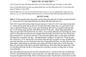 Nghị quyết số 18/2012/NQ-HĐND nhiệm vụ phát triển kinh tế xã hội 2013 Bến Tre