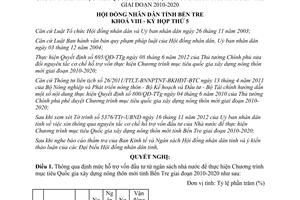 Nghị quyết 29/2012/NQ-HĐND định mức hỗ trợ vốn đầu tư từ ngân sách nhà nước