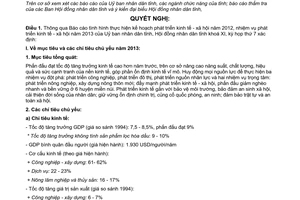 Nghị quyết 26/2012/NQ-HĐND kế hoạch phát triển kinh tế xã hội 2013 Quảng Ngãi