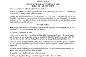 Nghị quyết 81/2012/NQ-HĐND hỗ trợ thân nhân và tổ chức thực hiện hoả thiêu