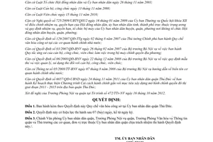 Quyết định 06/2012/QĐ-UBND Quy chế văn hóa công sở quận Thủ Đức