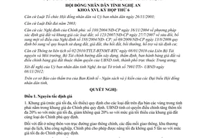 Nghị quyết 62/2012/NQ-HĐND nguyên tắc định giá và phê duyệt khung giá đất