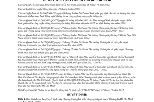 Quyết định 6358/QĐ-UBND năm 2012 phê duyệt Chương trình phát triển công nghiệp