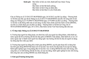 Công văn 481/BHXH-CSXH hướng dẫn thực hiện chính sách bảo hiểm xã hội