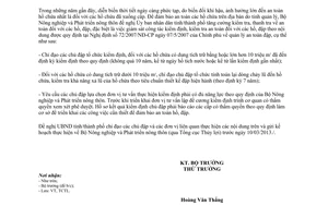 Công văn 369/BNN-TCTL kiểm định an toàn đập theo Nghị định 72/2007/NĐ-CP