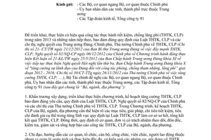 Công văn 522/BTC-TTr thực hiện công tác thực hành tiết kiệm chống lãng phí 2013