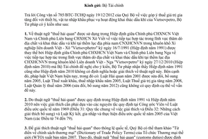 Công văn 454/BTP-PLQT 2013 thuế giá trị gia tăng thiết bị vật tư nhập khẩu khai thác dầu khí Vietsovpetro