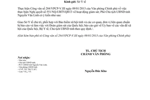 Công văn 137/UBND-VX báo cáo thực hiện pháp luật về bảo hiểm y tế Bắc Giang